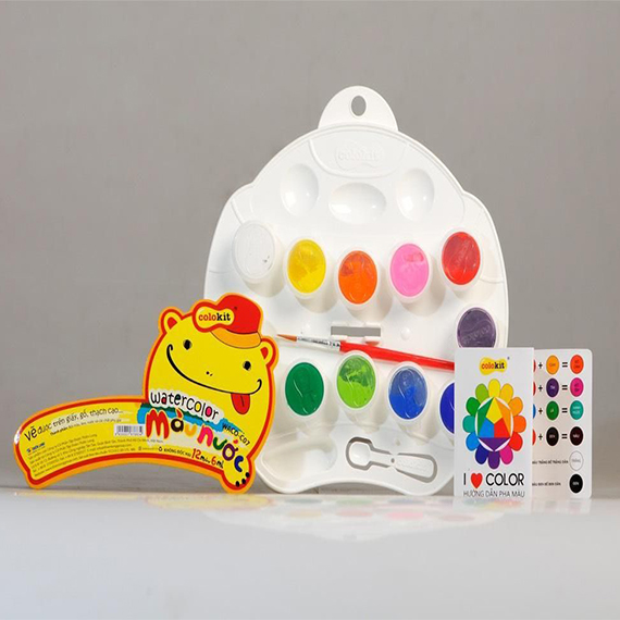 Màu Nước 12 Màu WACO-C07 (Vỉ)