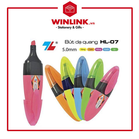 Bút dạ quang hình Oval HL-07